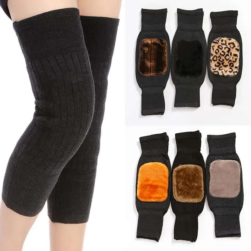 2 Pcs Winter Warm Knee Pads for Men And Women